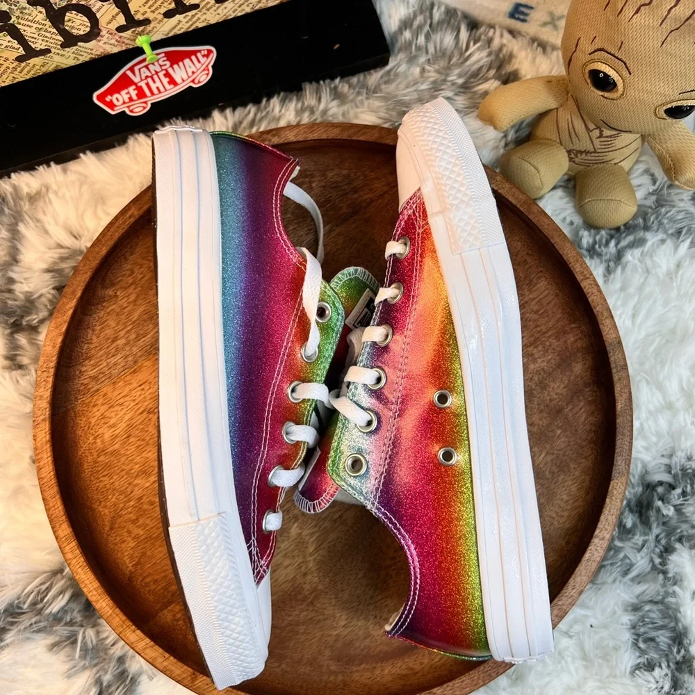 CONVERSE CTAS OX WHITE/PINK/EGRET - Picture 3 of 14